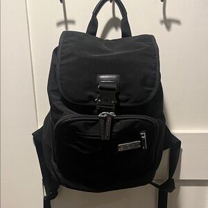 Victorinox Black Backpack with Buckle Closure